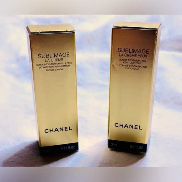 CHANEL Other - Chanel Sublimage La Crème and Sublimage La Crème Yeux Eye Cream Set